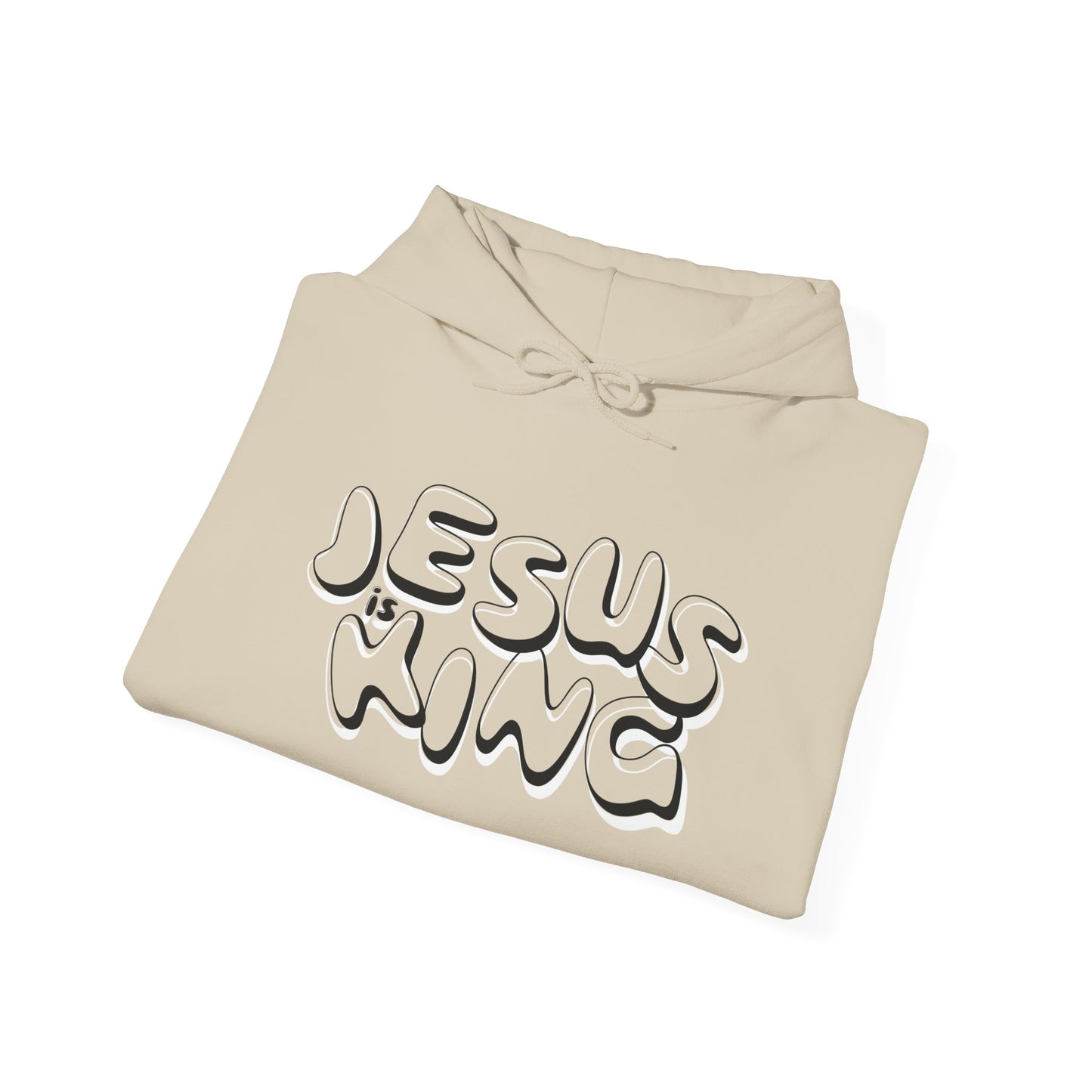 Jesus is King Hoodie V2: maximum comfort