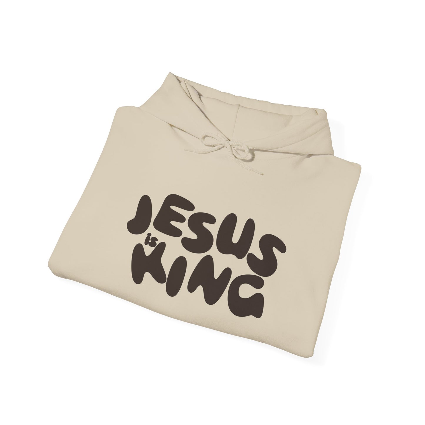 Jesus is King Hoodie V1: maximum comfort