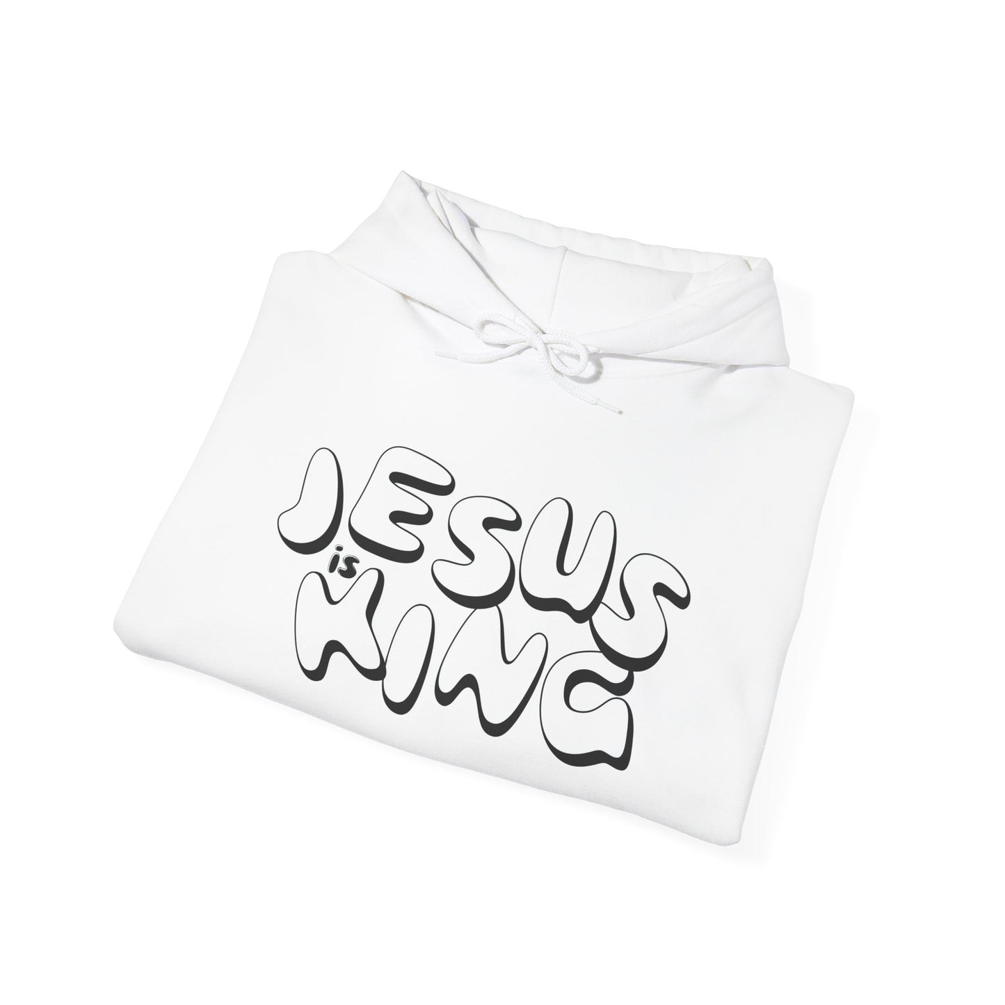 Jesus is King Hoodie V2: maximum comfort