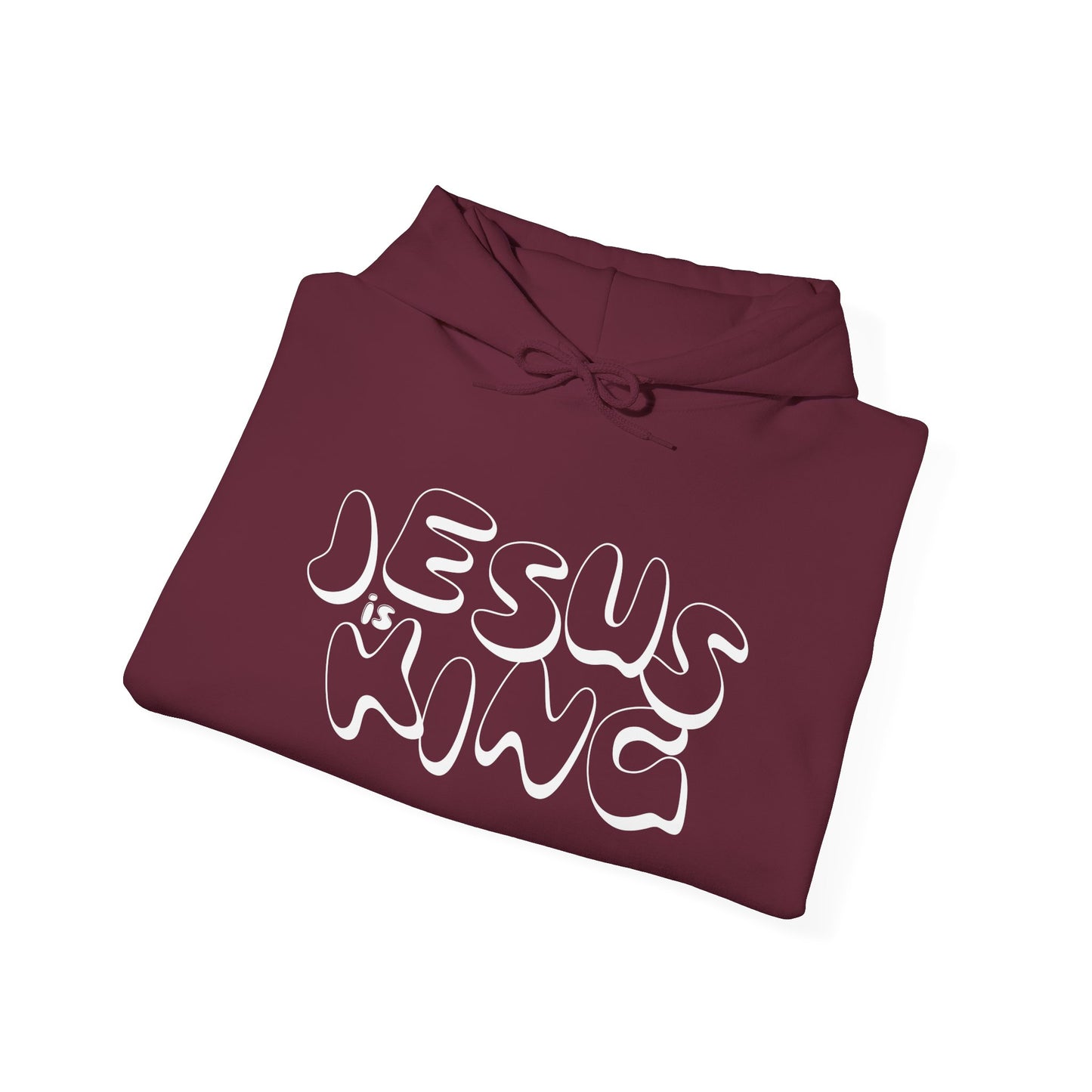 Jesus is King Hoodie V2: maximum comfort