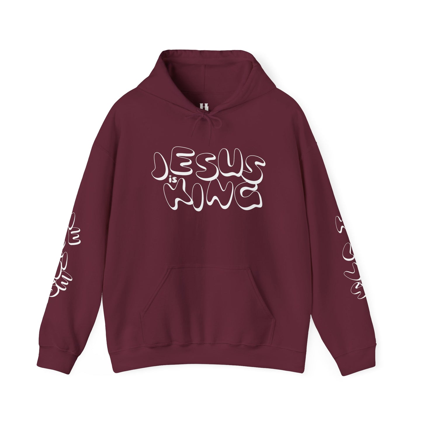 Jesus is King Hoodie V2: maximum comfort